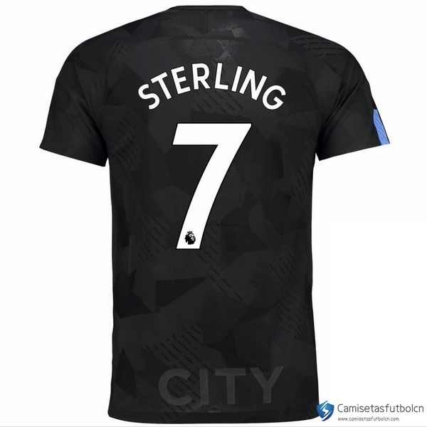 Camiseta Manchester City Tercera equipo Sterling 2017-18